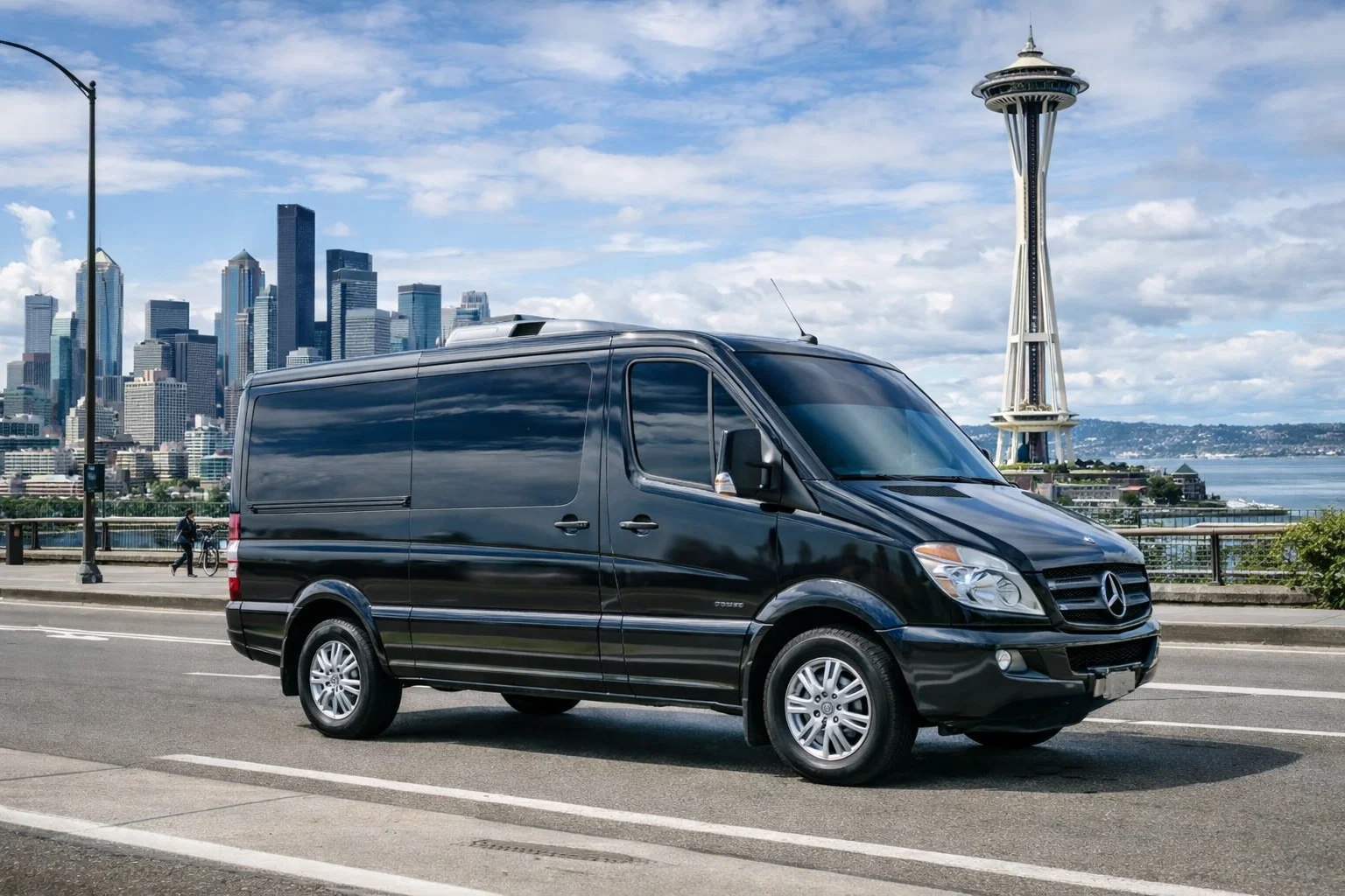 Mercedes Sprinter group transport for FIFA 2026 in Seattle
