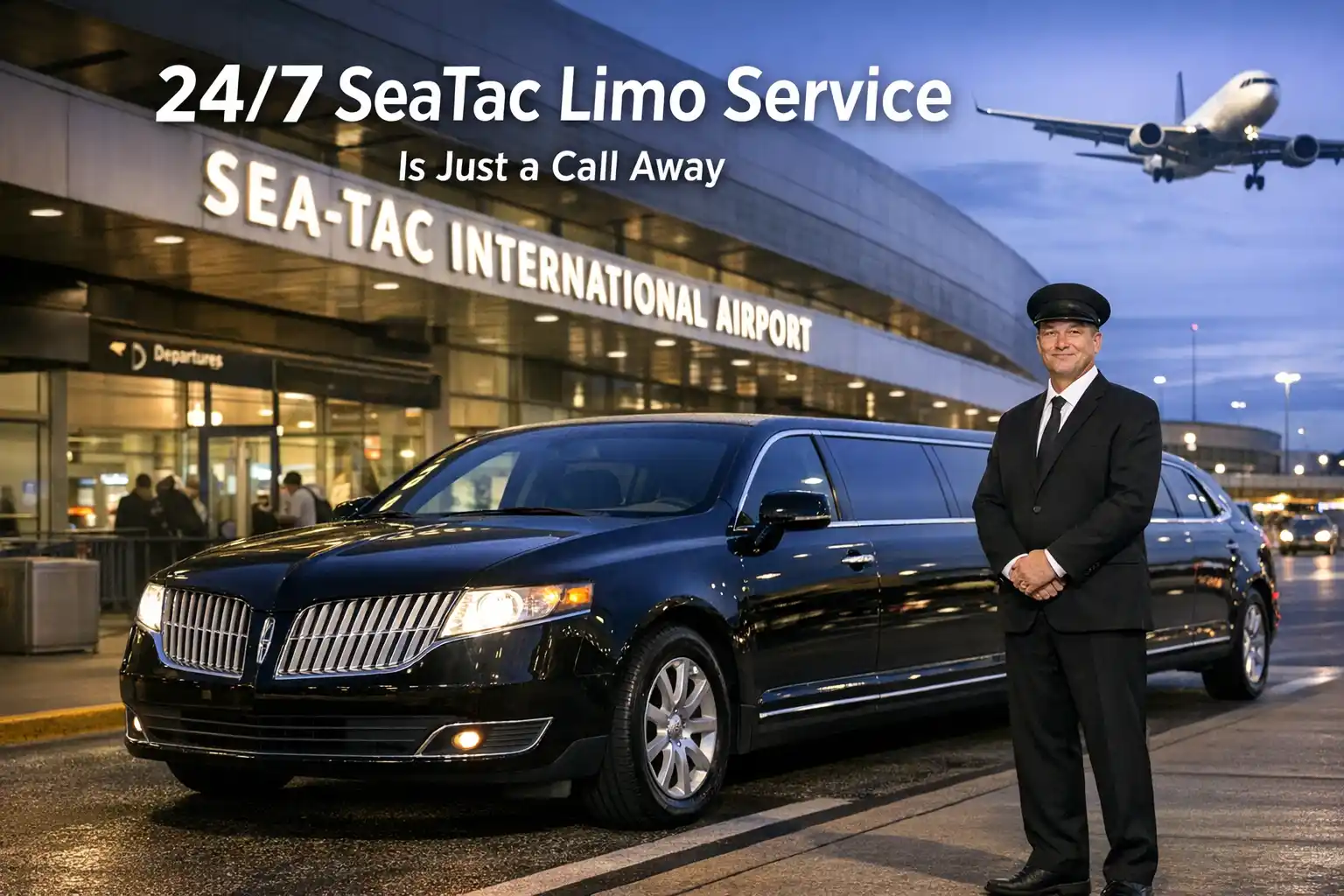 24/7 SeaTac Limo Service Is Just a Call Away